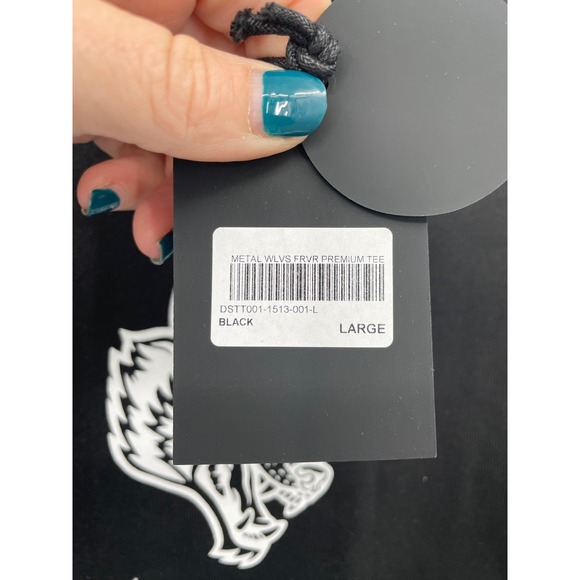 Darc Sport Wolves Forever Mens Large T Shirt Limited Edition Black Short Sleeve - Picture 3 of 8